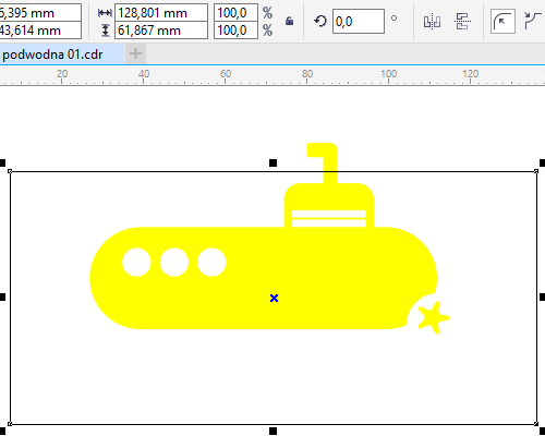 Ćwiczenie: Żółta łódź podwodna, krok 32 (Jacek Durski)