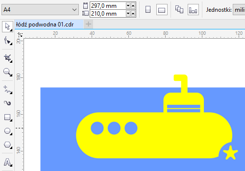 Ćwiczenie: Żółta łódź podwodna, krok 35 (Jacek Durski)
